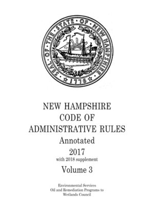 cover image of New Hampshire Code of Administrative Rules Annotated